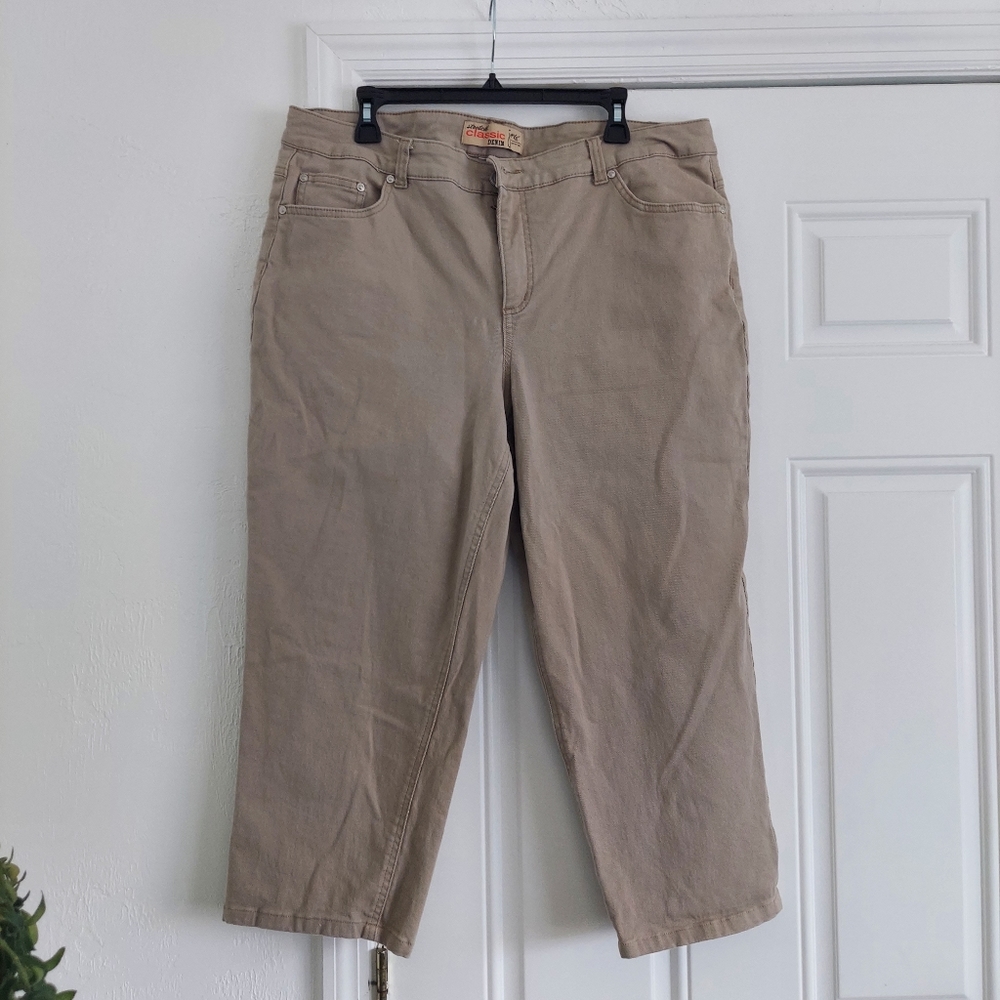 Just My Size Khaki Jeans